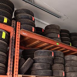 D&G Tire and Auto tires ready for sale