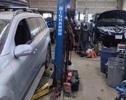 D&G Tire and Auto View of shop